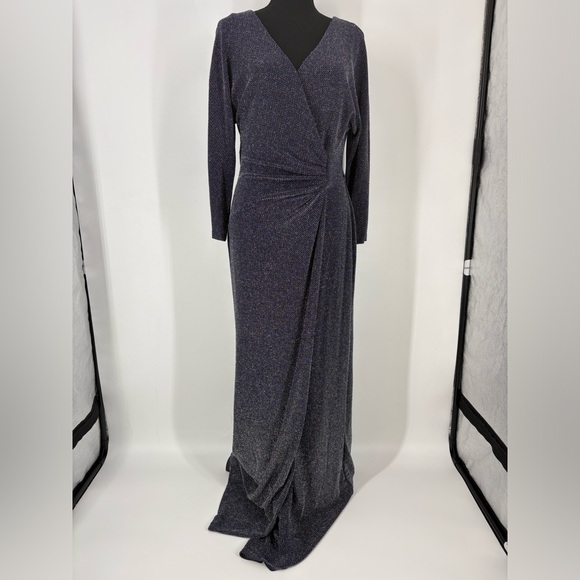 Ralph Lauren Dresses & Skirts - Ralph Lauren Blue Sparkly Dress (B49)
